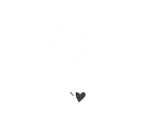 a heart made of small hearts on a white background .