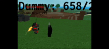 a screenshot of a video game with the number 658/2 on the bottom