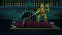 Tmnt Splinter Sleeping GIF - Teenage Mutant Ninja Turtles Sleepy Curious GIFs