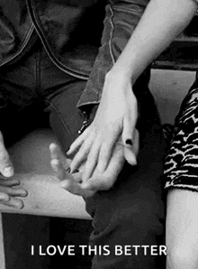 Hold Hands Miss You GIF