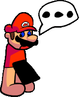 Piss Mario Mario Pissing Sticker