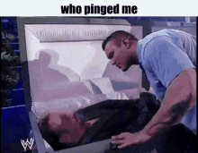 Undertaker Who Pinged Me GIF - Undertaker Who Pinged Me Wwe GIFs