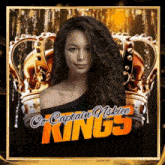 a picture of a woman with the words co-captain niskie kings