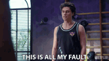 This Is All My Fault Finn Roberts GIF - This Is All My Fault Finn Roberts Alex Woods GIFs
