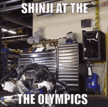 Professional Shinji At The Olympics GIF - Professional Shinji At The Olympics Robot GIFs