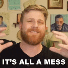 It'S All A Mess Grady Smith GIF - It'S All A Mess Grady Smith An Awful Mess GIFs