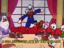 A Sea Monster Ate My Ice Cream Ducktales GIF
