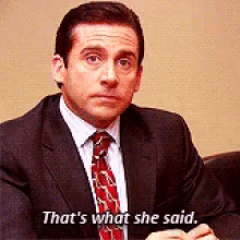 Thats What She Said Office GIF - Thats What She Said Office Comeback GIFs