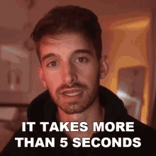It Takes More Than Five Seconds To Get To Know Them Joey Kidney GIF - It Takes More Than Five Seconds To Get To Know Them Joey Kidney It Takes A Longer Time To Get To Know Someone GIFs