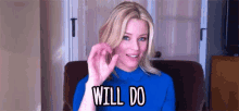 Will Do - Elizabeth Banks GIF - Will Do Ok Elizabeth Banks GIFs