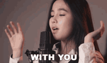 With You Agatha Chelsea GIF - With You Agatha Chelsea Hits Records GIFs