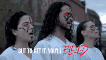 But To Get It Youll Bleed Red Eyes GIF - But To Get It Youll Bleed Red Eyes Bleed GIFs