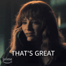 Thats Great Abby Conroy GIF - Thats Great Abby Conroy Citadel GIFs