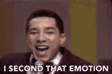 I Second That Emotion Smokey Robinson And The Miracles GIF - I Second That Emotion Smokey Robinson And The Miracles The Ed Sullivan Show GIFs