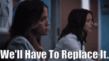 Greys Anatomy Amelia Shepherd GIF - Greys Anatomy Amelia Shepherd Well Have To Replace It GIFs