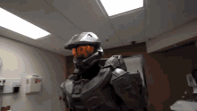 Halo Master Chief GIF - Halo Master Chief Impact Props GIFs