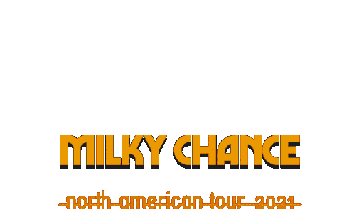 Milky Chance North American Tour2021 Eagle Sticker - Milky Chance North American Tour2021 Milky Chance Eagle Stickers