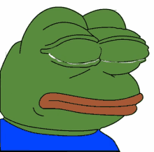 Pepe Crying GIF