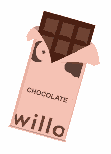 willo chocolate cute art food