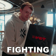 Fighting Team Secret GIF - Fighting Team Secret Keep On Going GIFs