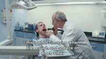 Disgusting. GIF - Dentist Sneezing Gross GIFs