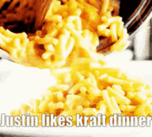 Kraft Dinner Justin GIF - Kraft Dinner Justin GIFs