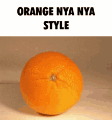 Orange Nya Nya Style Annoying Orange GIF - Orange Nya Nya Style Annoying Orange GIFs