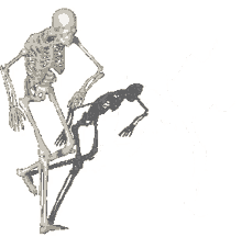 skeleton dance energetic