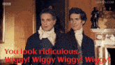 Wiggy Wiggy Horrible Histories GIF - Wiggy Wiggy Horrible Histories Georgian Wig GIFs