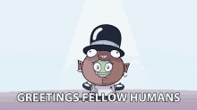 Greetings Fellow Humans Hello GIF - Greetings Fellow Humans Hello How Are You GIFs