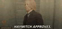 Haymitch Approves Hunger Games GIF - Haymitch Approves Hunger Games Approved GIFs