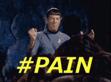 Pain GIF - Startrek Spock GIFs