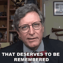 That Deserves To Be Remembered Lance Geiger GIF - That Deserves To Be Remembered Lance Geiger The History Guy GIFs