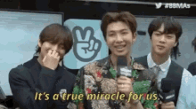 Nam Joon Rm GIF - Nam Joon Rm Its A True Miracle For Us GIFs