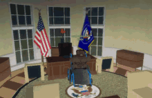 White House Oval Office GIF - White House Oval Office Roblox GIFs