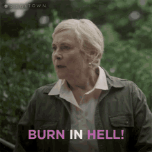 Burn In Hell Mary Pat GIF - Burn In Hell Mary Pat Diggstown GIFs