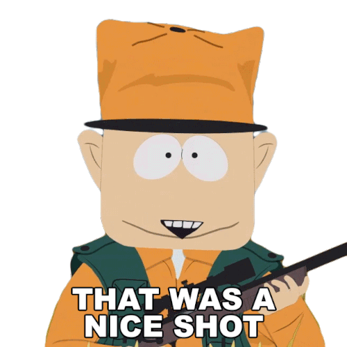 That Was A Nice Shot Jimbo Sticker - That Was A Nice Shot Jimbo South Park Stickers
