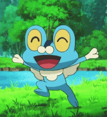Froakie Pokemon GIF - Froakie Pokemon Happy GIFs