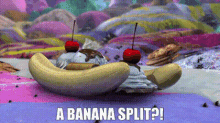 Sharkboy And Lavagirl A Banana Split GIF - Sharkboy And Lavagirl A Banana Split Banana Split GIFs