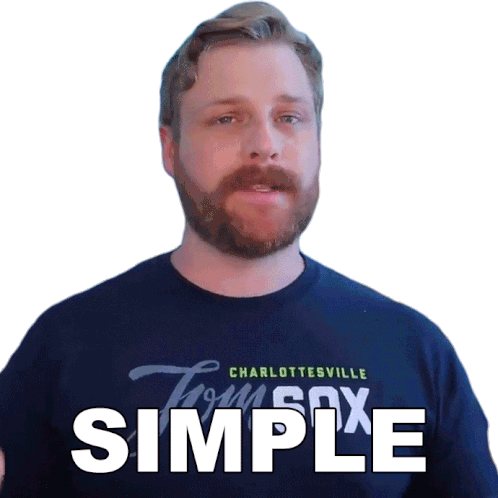 Simple Grady Smith Sticker - Simple Grady Smith Its So Easy Stickers