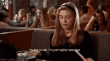 Alicia Silverstone Im Not Prude Im Just Highly Selective GIF
