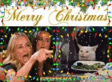 Smudge Cat Christmas Smudge The Cat GIF