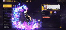 a screenshot of a game called free fire shows a person 's profile
