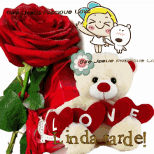 Linda Tarde Rose GIF - Linda Tarde Rose Flower GIFs