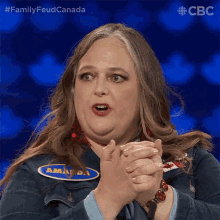 Thumbs Out Family Feud Canada GIF - Thumbs Out Family Feud Canada Closed Your Hands GIFs