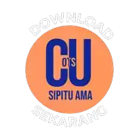 a logo for cu ots sits in a circle on a white background