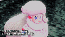 a cartoon character named circchester gym leader melony