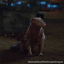 Burping Harold And The Purple Crayon GIF - Burping Harold And The Purple Crayon Full Stomach GIFs