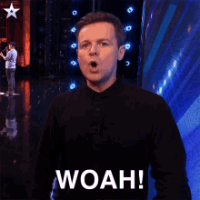 woah declan donnelly britains got talent hold on wow