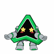 a cartoon drawing of a robot with the words why not both written above it
